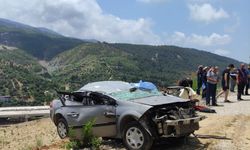 Hatay'da uçuruma yuvarlanan otomobilin sürücüsü hayatını kaybetti