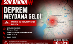 İslahiye’de Deprem Paniği