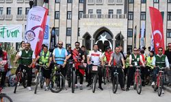 Kadirli'de Sağlıklı Nesiller İçin Pedal Çevirdiler