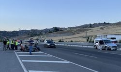 Kahramanmaraş'ta devrilen otomobilde 4 kişi yaralandı
