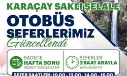 Karaçay Saklı Şelale Otobüs Seferleri Yeniden Düzenlendi
