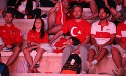 Kaş'taki Antiphellos Antik Tiyatrosu'nda milli maç heyecanı yaşanıyor