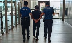 Mersin'de aranan firari hükümlü havalimanında yakalandı