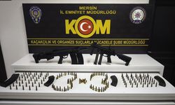 Mersin'de organize suç örgütüne yönelik operasyonda yakalanan 7 şüpheli tutuklandı