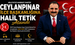MHP Ceylanpınar İlçe Başkanlığına Halil Tetik Atandı