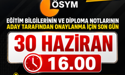 ÖSYM’den Son Gün Uyarısı