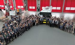 Otokar üretimi ilk Mercedes-Benz Conecto otobüs banttan indi