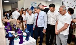 Silifke Halk Eğitimi Merkezinin yıl sonu sergisi açıldı