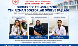 Sumbas Devlet Hastanesi Güçleniyor