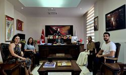 Sumbas’ta Yeni Hekimlerden Kaymakam Kara’ya Ziyaret