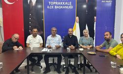 Toprakkale AK Parti teşkilatı haftalık toplantıda buluştu