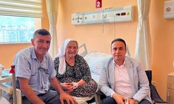 İbrahim Çerçi’den Emine Geçit’e Geçmiş Olsun Ziyareti