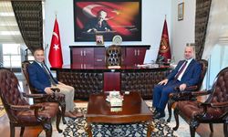 Vali Serdengeçti, Gaziantep Valisi Çeber'i Ağırladı