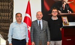 Osmaniye Valisi Mehmet Fatih Serdengeçti Makamında Misafirlerini Ağırladı