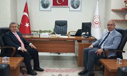 Osmaniye İl Müftüsü Taşcı, Aile ve Sosyal Hizmetler İl Müdürü Naci Yılmaz'ı Ziyaret Etti