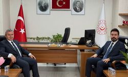 Burhan Torun’dan Naci Yılmaz’a nezaket ziyareti