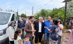 Toprakkale'de Sel Bölgesine AK Parti Ziyareti