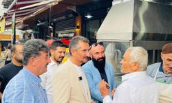 Anahtar Parti Osmaniye Zorkun'da Esnafla Buluştu