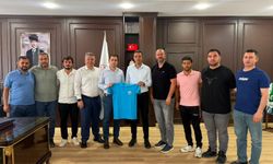 Bahçe Spor Kulübü’nden Kaymakam Yunus Emre Şahin’e Ziyaret
