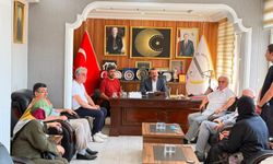 Başkan Aksoy'dan DMD hastası Uygar'a destek mesajı