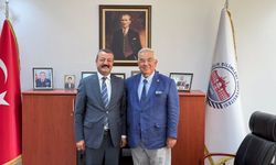 Başkan Aksoy'dan Prof. Dr. Mustafa Gerek'e Ziyaret