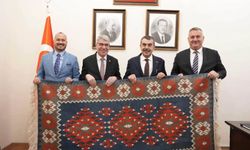 Başkan Uyutmaz'dan Bakan Tekin'e Ziyaret