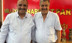 Binbaşı Ahmet Gice’den MHP Ceylanpınar’a Ziyaret