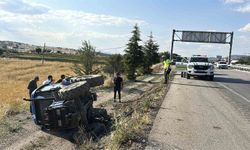 Burdur’da Devrilen Traktörün Sürücüsü Hastaneye Kaldırıldı