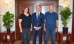 Erzin Kaymakamı Akpınar, Eski Öğretmenini Ağırladı