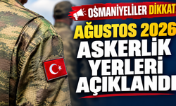 Askere Gidecek Osmaniyeliler İçin Beklenen Gün Geldi