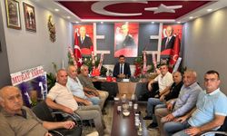 Dörtyol TSO'dan MHP İlçe Başkanlığına hayırlı olsun ziyareti
