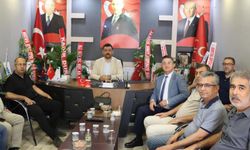 Dörtyol’da MHP İlçe Başkanlığına Hayırlı Olsun Ziyareti