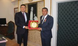 Başkan Öksüz'den Kaymakam Temurci'ye Ziyaret