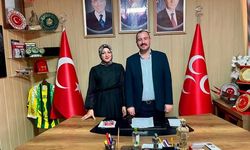 Eğitimci Kevser Aktaş'tan MHP Osmaniye'ye ziyaret