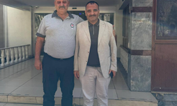 MHP Ceylanpınar İlçe Başkanı Halil Tetik'ten TİGEM Güvenlik Amiri İzzet Kılınç'a Ziyaret