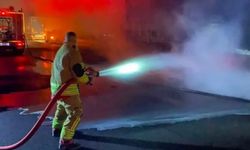 Erzin-Osmaniye Otoyolunda TIR Yangını Paniği