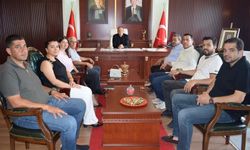 Erzin Ticaret ve Sanayi Odası’ndan Kaymakam Akpınar’a Ziyaret