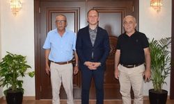 Erzin’de Kaymakam Akpınar’a Hayırlı Olsun Ziyareti