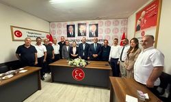 Esnaf Odalarından MHP Osmaniye Merkez İlçe Başkanı Yener Tuncer’e Ziyaret