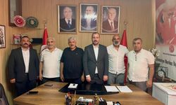 Gıda Esnafı Odası'ndan MHP'ye Hayırlı Olsun Ziyareti