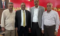 Halil Koçer'den MHP Ceylanpınar'a Ziyaret