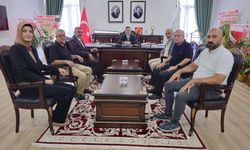 Hasanbeyli’de Kaymakam Yelli’ye Hayırlı Olsun Ziyareti