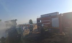 Hassa'da Traktör Yangını Korkuttu Ekipler Seferber Oldu