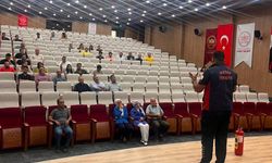 Hatay Valiliği Personeline Temel Yangın Eğitimi Verildi