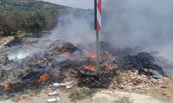 Altınözü’nde Çöplük Yangını Kısa Sürede Söndürüldü