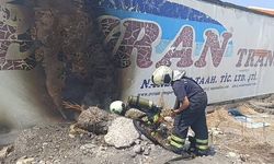 Dörtyol’da İş Yeri Yangını Ekiplerin Müdahalesiyle Söndürüldü