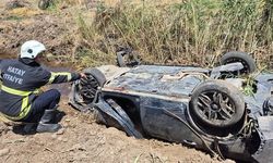 Kırıkhan'da Trafik Kazası! İtfaiye Hızla Müdahale Etti