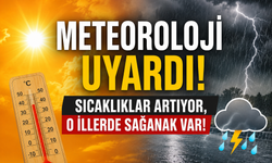 Hem Sağanak Hem Sıcaklık Alarmı! Meteoroloji O İlleri Tek Tek Uyardı