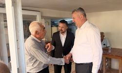 Mustafa İba ve AK Parti İlçe Başkanı Turgut Kararmaz'dan Vatandaş Ziyareti