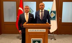 Başkan İbrahim Çenet, Aile ve Sosyal Hizmetler İl Müdürü Naci Yılmaz’ı Ağırladı